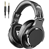 Bopmen Over-Ear-Kopfhörer – kabelgebundener Studio-Kopfhörer mit Shareport, faltbare Headsets mit Stereo-Bass-Sound für Monit