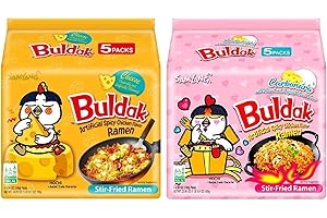 SAMYANG Hot Spicy Chicken Ramen Buldak Mix 2 x 5 Stück