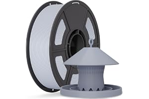 IEMAI ASA 1,75 mm, 1 kg, silvergrå ASA-filament för 3D-skrivare, UV-beständig, värmebeständig, dimensionell noggrannhet +/-0