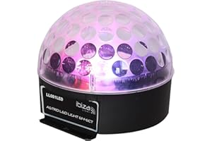 Ibiza LL081LED Astro-1 81-Cel 3 x 3 W RGB LED Effect