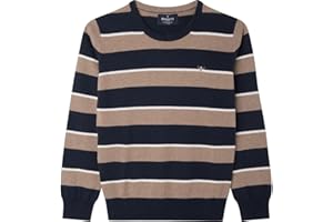 Hackett London Bambini e ragazzi Stripe Crew Maglione