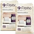 Doves Farm Gluten & Wheat Free White Bread Flour Blend (1Kg) - Pack of 2