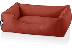 BedDog Cama Perro M - Cama para Perros - Camas Perros Pequeños - Colchoneta Perro - Colchon Perro Grande en Terciopelo de Microfibra y Cordura