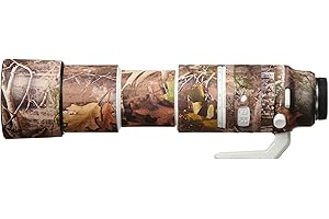 easyCover - Lens Protection Camouflage Cover - Objektivschutz - Schutz für Ihr Kameraobjektiv - Geeignet für Canon RF 200-800mm F/6.3-9 is - True Timber Kanati Camouflage