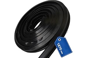 00263096 263096 Dishwasher Door Seal,Compatible with multiple brand models Dishwasher,187cm 3-Sided Rubber Seal,Replacement for iQ100 iQ300 iQ500