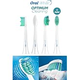 Oral White Sonic Optimum Cleaning Yedek Diş Fır&ccedil;ası Başlığı, 4'l&uuml; Paket | Sonic Optimum Cleaning, Hassas Temizlik, Philips So