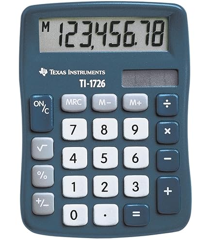 Texas 501/FBL/11E1 Pocket Calculator : Aazon.co.uk