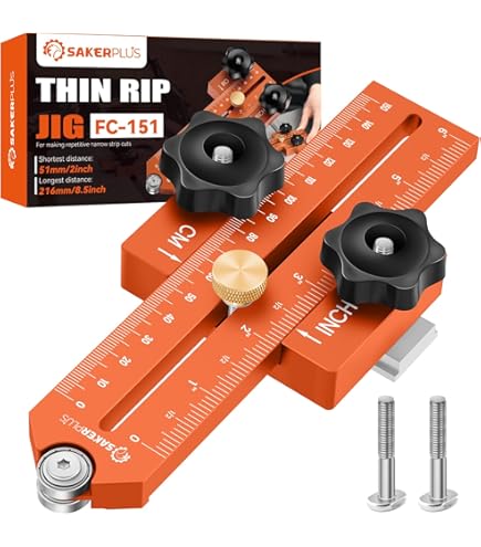 Thin Rip Jig Table Saw Guide For Making Repetitive Narrow Black - View #10