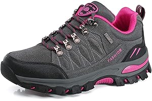 WOWEI Chaussures de Randonnée en Plein Air Imperméable Respirant Antidérapant Bottes de Trekking Promenades Voyages Sneakers pour Femme Hommes 36-47 EU