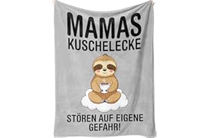 SECOGM Geschenke für Mama, Mama, Geburtstagsgeschenk, Beste Mama Geschenk, Geschenk Mama Decke, Flanelldecke für Mutter von Tochter Sohn zum Weihnachten, Neujahr, Muttertag