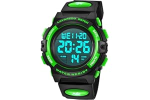 BEN NEVIS Orologio da Polso Orologi Sport per Bambini Digitale Multifunzione Impermeabile LED Luce Allarme Calendario Data con Cinturino in Silicone