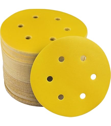 Sanding Disc Manufacturer P60 P80 P120 P240 P320 P400 P600 P800 Grit Sandpaper 6inch Sander Round Paper Aluminum Oxide Emery Paper - Sandpaper, Sand Paper