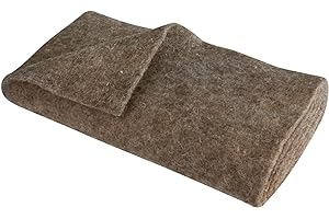 Windhager Winterschutz für Pflanzen, Schafwoll-Filzmatte, 200 x 38 cm, 300 g/m², Grau, 06040