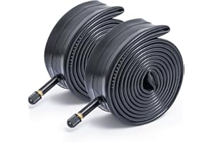 FengCan 20 Pouces Chambre à Air 20x2.125/2.40 54/62-406 Inner Tubes (2-PCS), AV32mm Valve Schrader Chambre à Air 20x2.125 20x2.20 20x2.25 20x2.35 20x2.40 pour VTT, BMX, Poussette et Poussée Pneus