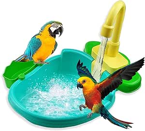 Automatische Vogelbadewanne - Elektrische Dusche Für Papageien & Wellensittiche