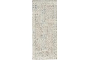 RugVista Nadia, Alfombra Moderna, Pelo Corto, 80 x 200 cm, Rectangular, Calidad cert. Oeko-Tex Standard 100, Polipropileno, Pasillo, Dormitorio, Cocina, Salón, Comedor, Despacho, Crema/Greige