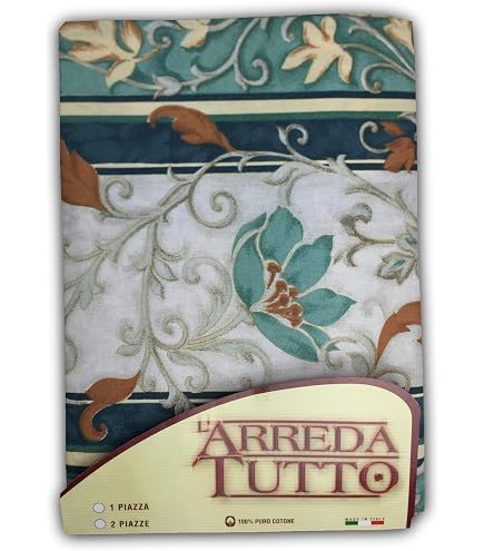 Bassetti Granfoulard Telo Copridivano Multiuso 180x270 Cm – Puro Cotone Americano, Certificato OEKO-TEX, Lavabile, Colore Marechiaro R1