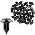 GOOACC 50Pcs Door Trim Panel Clip with Sealer Compatible with Ford W713297-S300 C-Max Edge Escape Explorer F-150 Mustang Focus Flex Fusion Taurus Lincoln MKC MKX MKZ Tesla Model S