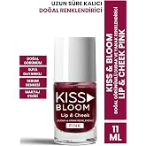 KISS &amp; BLOOM Doğal G&ouml;r&uuml;n&uuml;ml&uuml; Dudak ve Yanak Renklendirici Lip &amp; Cheek Pink 11 ml