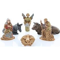 Set De 4 Figurines Enfants Pour Crèche De Noël - 12 Cm, échelle 1:15 - Fabriqué En Italie, Peinture Main - 3
