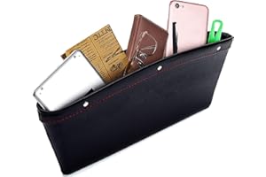 HAOBIN Scatola Portaoggetti Per Seggiolino Auto Organizer Per Seggiolino Auto Organizer Per Console Per Seggiolino Auto Sedile Laterale Tasca Riempi Lo Spazio Sul Lato Del Sedile Riporre Gli Oggetti