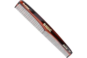 Kent Hair Comb for Fine to Medium Hair A 3T – Handmade Classic Comb for Smoothing, Detangling & Styling on Wet or Dry Hair
