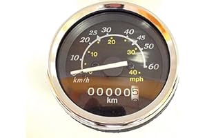 CASABIKE Roller Tacho Tachometer 50ccmTachoeinheit Cockpit Motorroller Retro Znen Benzhou