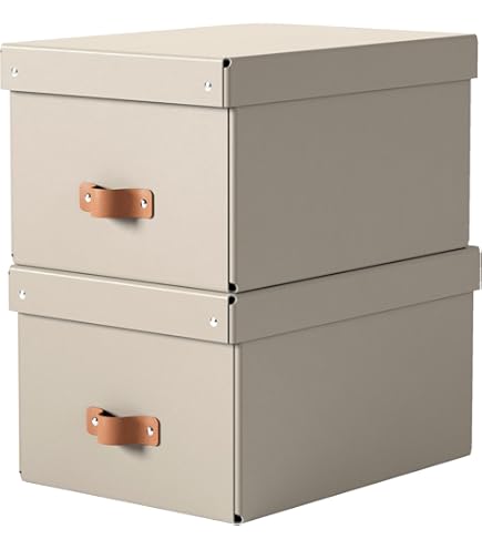 Leitz Puro Kleine Opbergdoos Met Deksel - Set Van 2   7l   100 Gerecycled Karton   Donkerblauw 1143781896