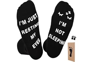 WYTartist Mens Funny Socks With Grippers Non-Slip, Novelty Gifts For Dad Husband Grandpa, Idea For Birthday Fathers Day Christmas Gifts