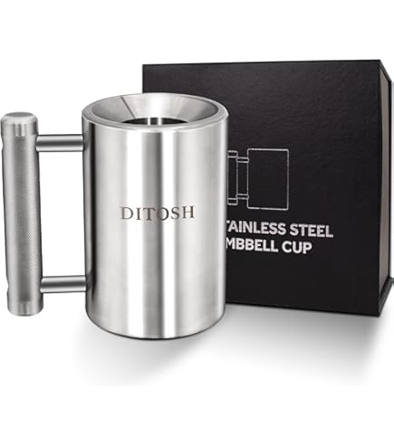 Mug Lourd XMASTER 10kg En Acier Inoxydable Pour Entraînement Force