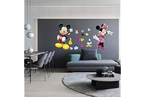 KIBI STORE Kibi adesivi Muro Adesivi Muro Adesivo Da Parete Camera Da Letto Bambini Stickers Muro Bambini Adesivi Muro Topo-lino