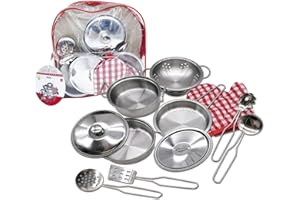 Tachan- Mochila con menaje de Cocina, Color Acero (CPA Toy Group Trading S.L. 780T00494)