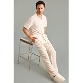 DeFacto%100 Keten Relax Fit Cepli D&uuml;z Pa&ccedil;a Pantolon G1395AX26SM