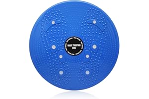 Accessotech Twist Waist, disco rotante fitness per torsioni, esercizi di aerobica, equilibrio e riflessologia, dotato di magnete