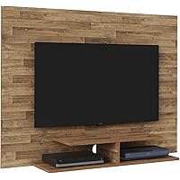 Artely Jet Plus Wall Panel For 42 Inch Tv, Rustic Brown, W 120 X D 28 X H 89.5 Cm : Amazon.ae ...
