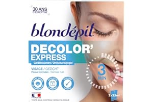 BLONDÉPIL BLONDEPIL Gel décolorant Decolor'express - Pour visage - 2 x 25 ml