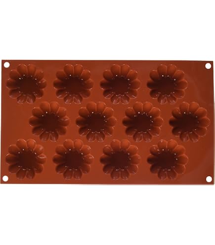 Silikomart Madeleine-Form – 9 Portionen, Antihaftbeschichtet, Aus Platin-Silikon