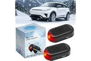 KOLGEIKJ Auto Enteiser Elektrisch, 2 Stück Scheibenenteiser Auto Elektrisch, Autoenteiser, Elektromagnetischer Enteiser Auto Interferenz Antifrost Gerät, Elektromagnetische Molekulare Interferenz (A)