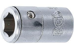 BGS 8251 | Adapter do bitów z kulką | gniazdo czworokątne 6,3 mm (1/4") | gniazdo sześciokątne 8 mm (5/16")