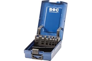 Bohrcraft 00811520006 Industrie-Kunststoffbox dunkelblau KS6-K leer 6-tlg.f. Kegelsenker 6,3/8,3/10,4/12,4/16,5/20,5