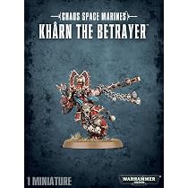Figurine Warhammer 40k - Angron Primarque Démon De Khorne World Eaters | Collection Space Marine Chaos