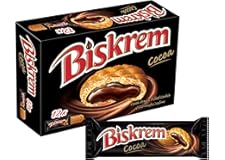 Ulker Biskrem Cocoa Cream Filled Cookies, 12 x 36 g