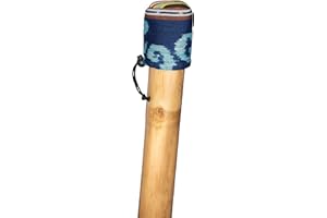 Australian Treasures - Copri bocchino Didgeridoo - regolabile - per la protezione del bocchino - foderato in cotone