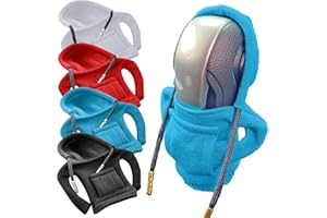 QJFHURB Couvercle de Pommeau de Vitesse 4PCS Shifter Knob Hoodie Cover Pommeaux de Leviers de Vitesse Couvercle Levier de Vitesse Hoodie Funny Gear Stick Hoodie Manuel Automatique-Protection Anti-Poussière