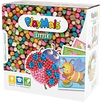 PlayMais MOSAIC Little Zoo – Plus De 2300 Flocons De Maïs – 6 Modèles D’animaux – Loisir Créatif Dès 3 Ans – 100% Biodégradable