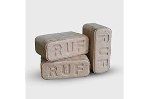 Krok Wood Briquetas de Madera RUF, Aprox. 30 kg