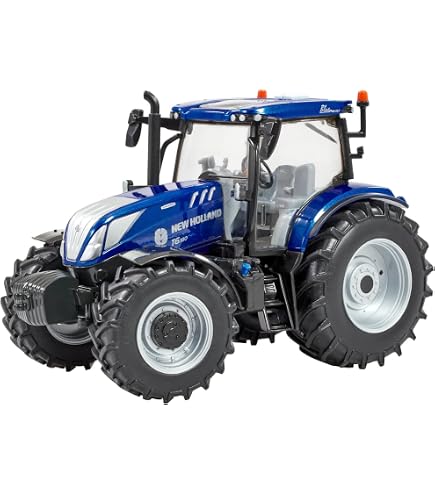 Kids Globe Traktor Mit Frontlader – 27 Cm, Freilaufend, Blau, Für Kinder Ab 3 Jahren, Spielzeug-Schlepper