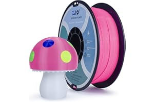 ZIRO PLA Filament 1.75mm, 3D Drucker Filament PLA Basic Color Series 1.75mm 1kg (2.2lbs), Maßgenauigkeit +/- 0,03mm, Rose