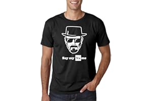 EL DESVÁN NERD Say my Name - Camiseta Adulto Unisex Manga Corta