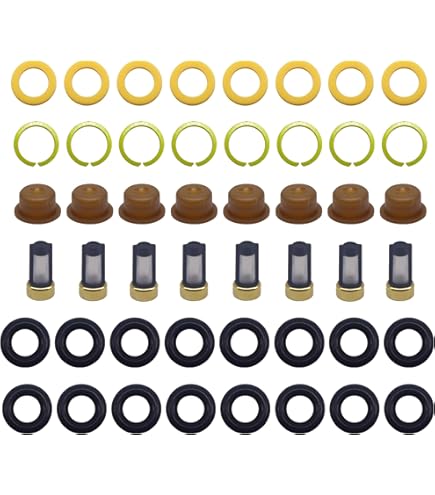 Universal Fluorine Rubber Fuel Injector O-Rings Set 7.52mm X 3.53mm